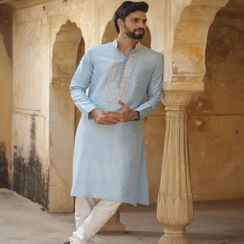 Zardosi and Embroidery Dui Sui Panjabi