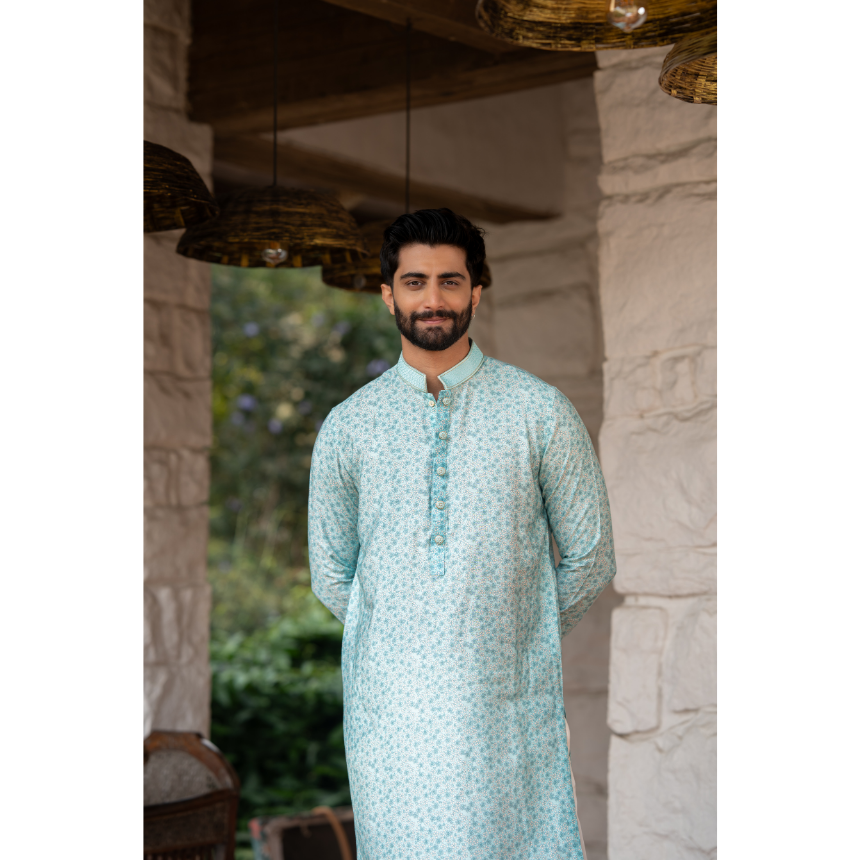 Printed Panjabi