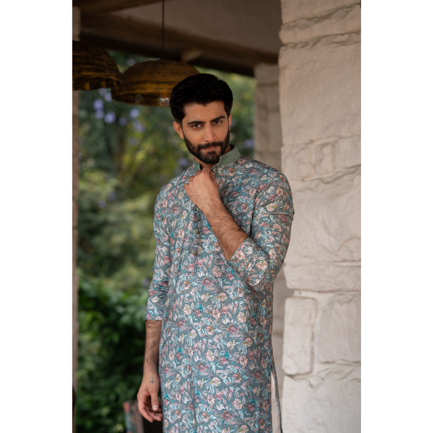 Printed Panjabi