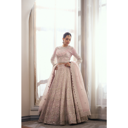 Gulnaar Blush Bridal Lehenga