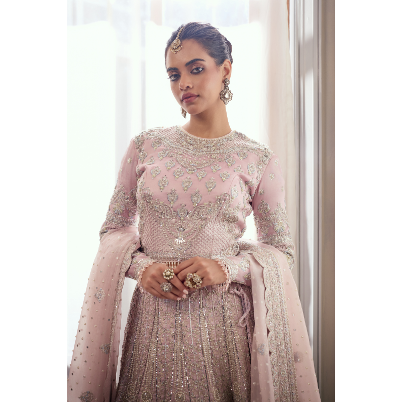 Gulnaar Blush Bridal Lehenga