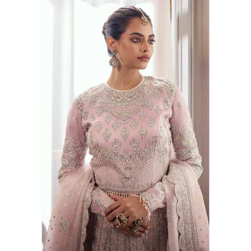Gulnaar Blush Bridal Lehenga