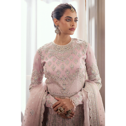 Gulnaar Blush Bridal Lehenga