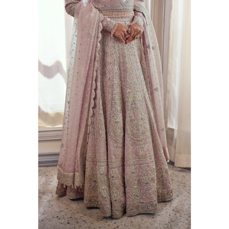 Gulnaar Blush Bridal Lehenga