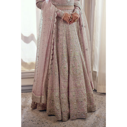 Gulnaar Blush Bridal Lehenga