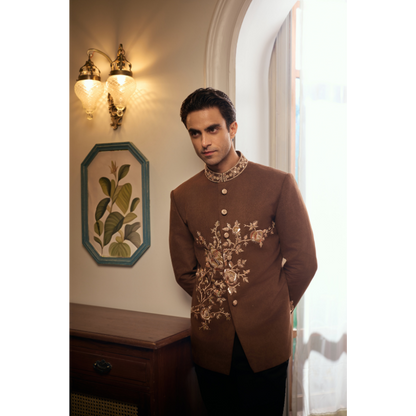 Shahmeer Mocha Prince Coat