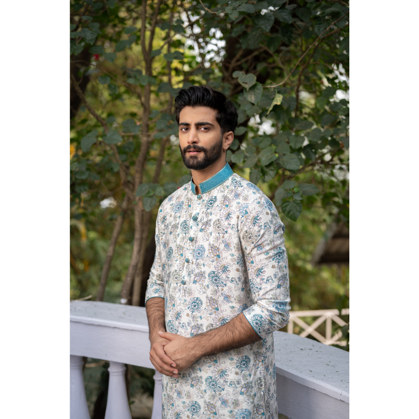 Printed Panjabi