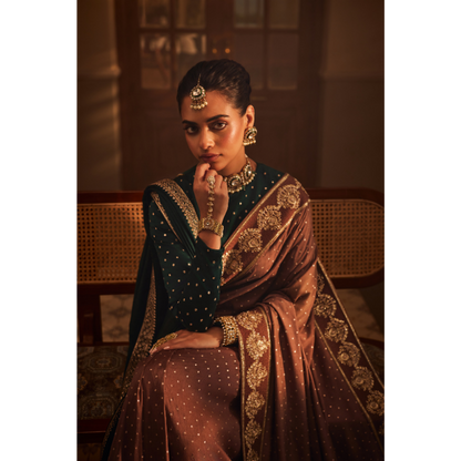 Mahveen Rose & Midnight Saree