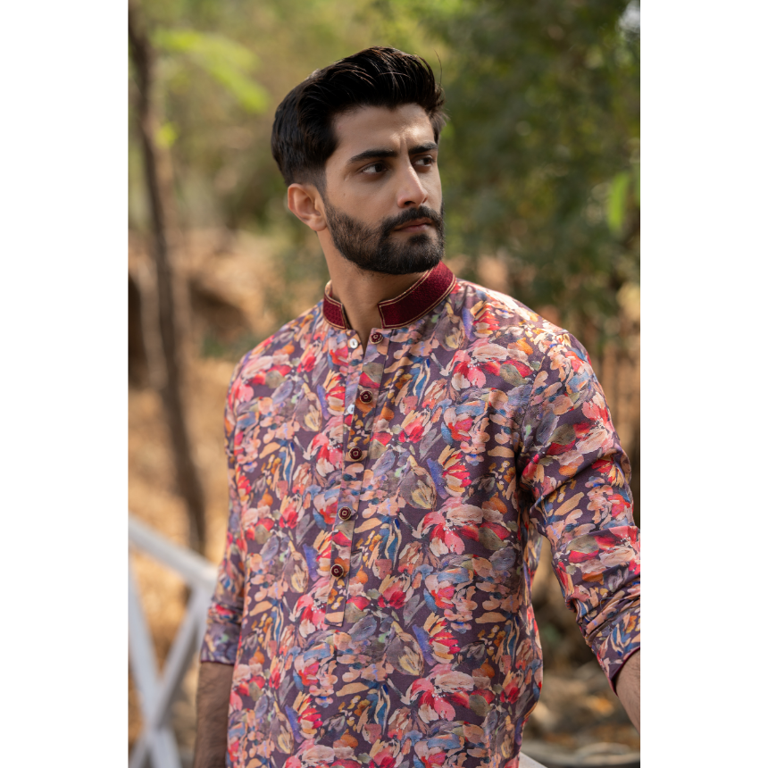 Printed Panjabi