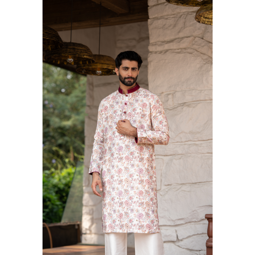 Printed Panjabi