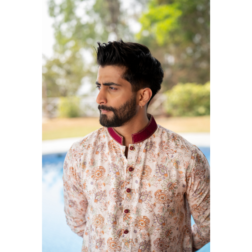 Printed Panjabi