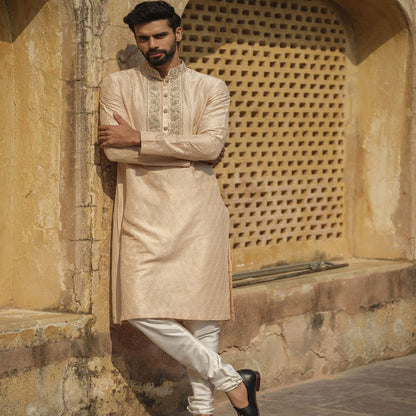 Zardosi and Embroidery Dui Sui Panjabi