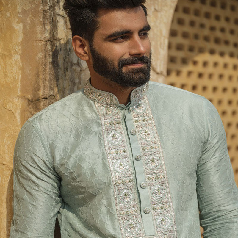Zardosi and Embroidery Dui Sui Panjabi