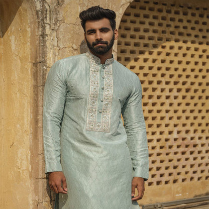 Zardosi and Embroidery Dui Sui Panjabi
